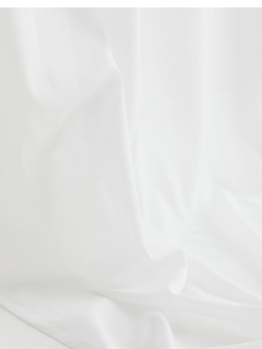 Classic White Curtain Panels - Semi-Sheer Drapery Pair (8 Panels Available) - Picture 5 of 11